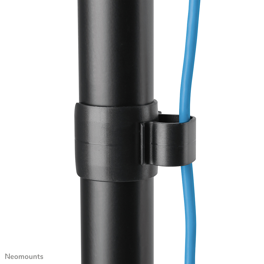 Neomounts WL90-325BL1 Sitz-Steh-Arbeitsplatz-Wand 17-32" - Gasfeder